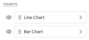 Bar & Line chat - GA4