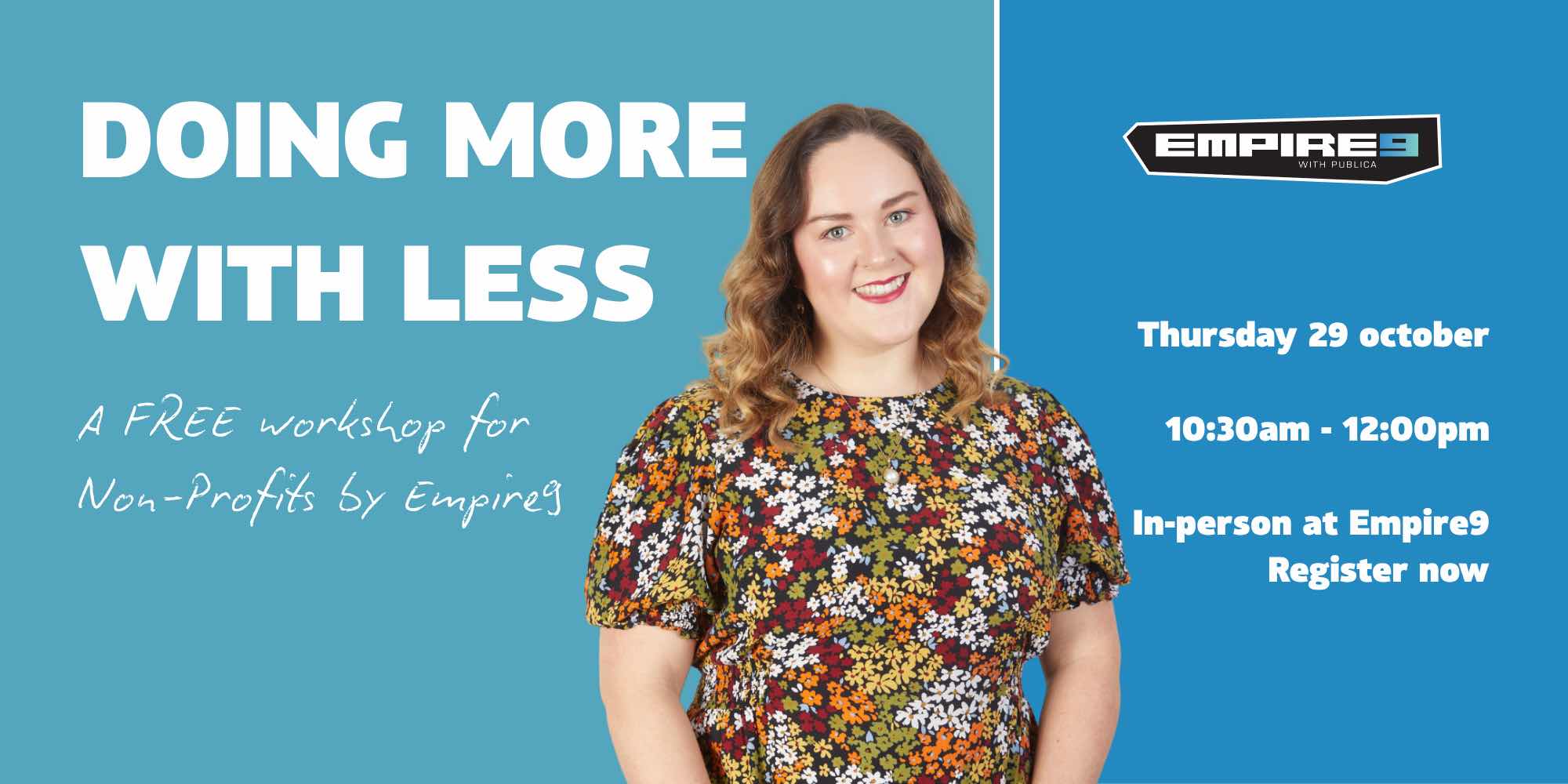Doing more with less workshop